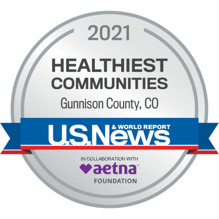 2021 Healthiest Communities Badge