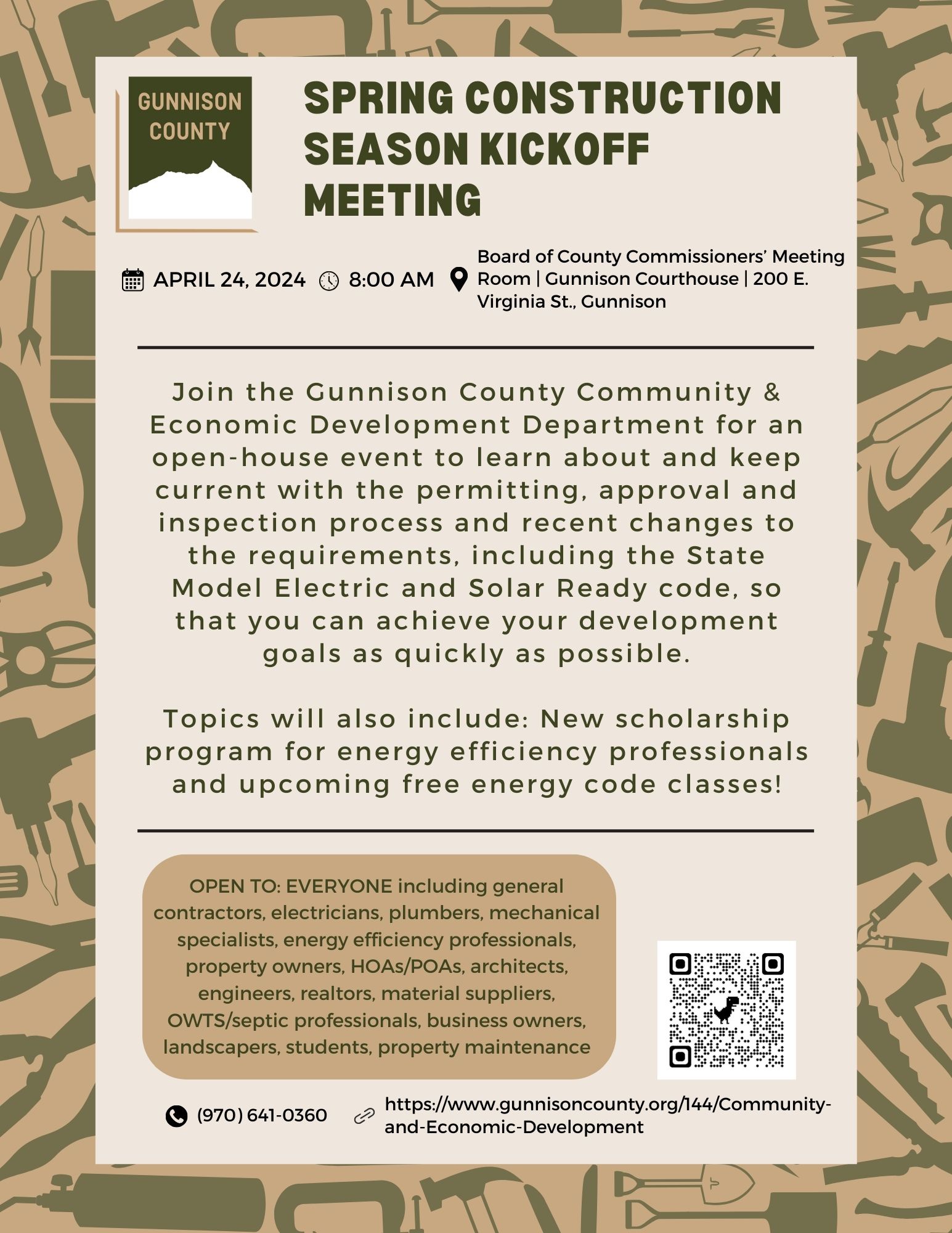 Spring Construction Kick-Off